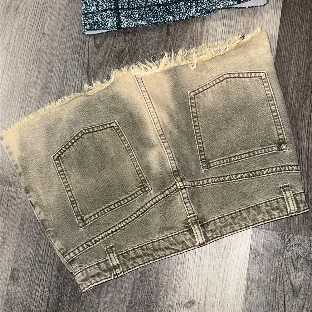 Free People denim jean skirt - Picture 4 of 4